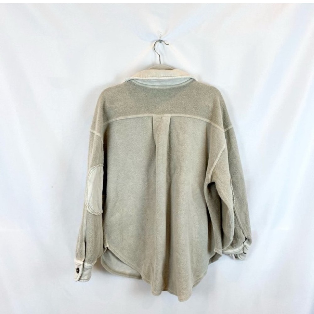 Free People Ruby Jacket Shacket Stone - image 4